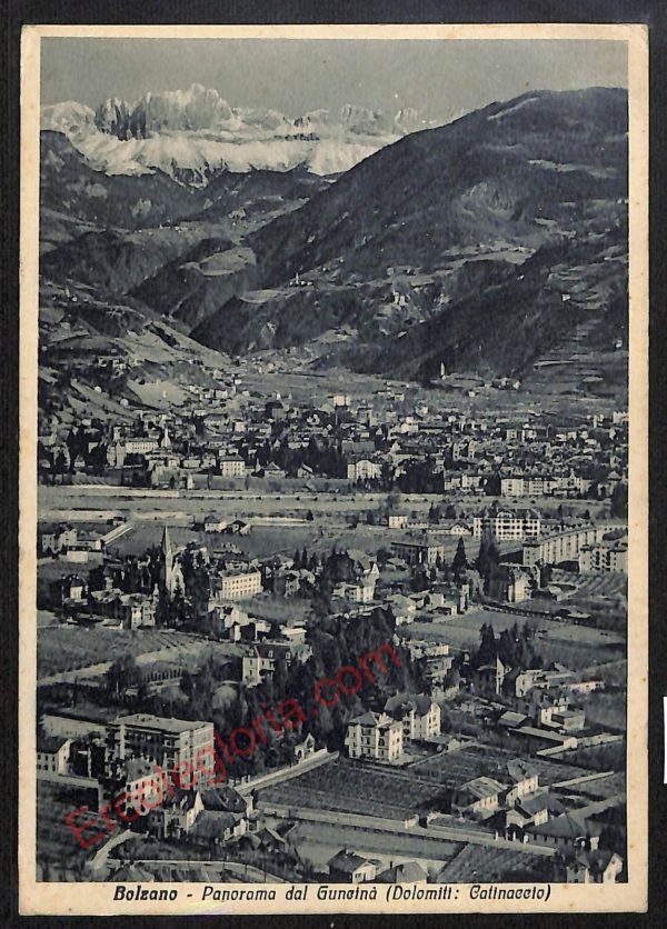 ae3503 - CARTOLINA  D'EPOCA - Bolzano Città - Panorama