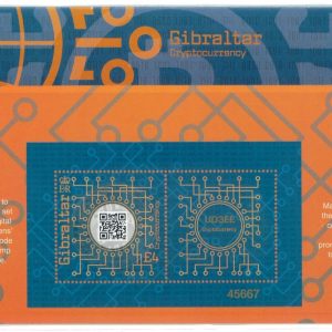 P4335 - CRIPTO STAMP, GIBRALTAR PRESENTATION PACK (SCARCE!!)