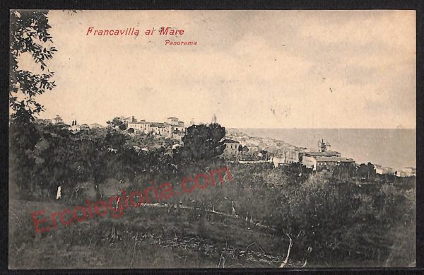 ae5013 - CARTOLINA D'EPOCA - Chieti Provincia - Francavilla al Mare