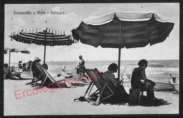 ae5014 - CARTOLINA D'EPOCA - Chieti Provincia - Francavilla al Mare  1934