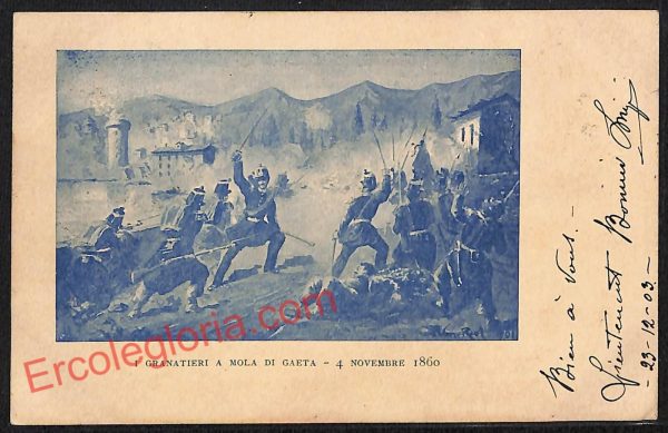 ag5792 - CARTOLINA D'EPOCA - Latina Provincia - Gaeta    1903