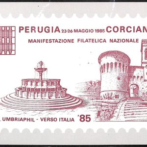 aa9849 - CARTOLINA  D'EPOCA - Perugia Città - Corciano  1985