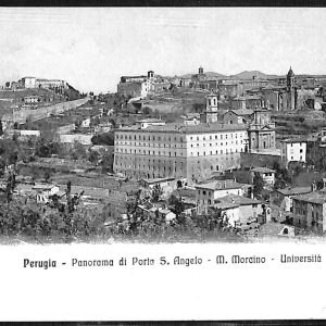 aa9857 - CARTOLINA  D'EPOCA - Perugia Città - Porta di S. Angelo  1916