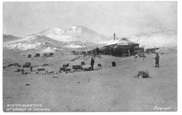 P3849 - ANTARTIC EXPEDITION, SHACKLETON 1907/09 REAL PHOTO.