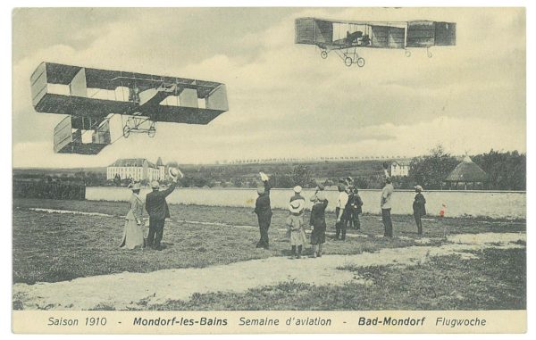 P3676 - AVIATION MEETING, LUXEMBURG MONDORF LES BAINS 9.6.1910 - immagine 2