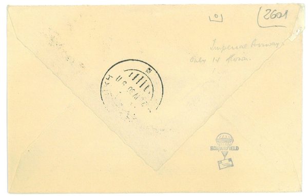 P3677 - AIRMAIL , EGYPT  18.4.1930 FIRST FLIGHT FROM ALEXANDRIE TO SALONIKA - immagine 2