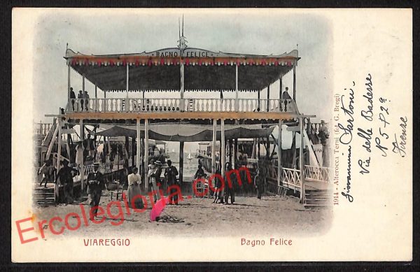 ag6986 - CARTOLINA D'EPOCA - Lucca Provincia - Viareggio