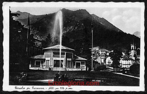 ae1905 - CARTOLINA  D'EPOCA - Biella Provincia - Rosazza