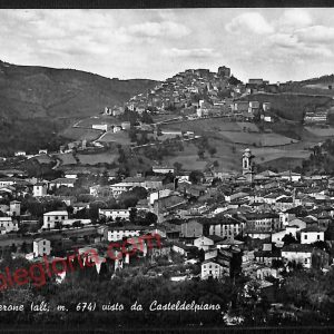 ag2421 - CARTOLINA D'EPOCA - Grosseto Provincia - Montelaterone   1956