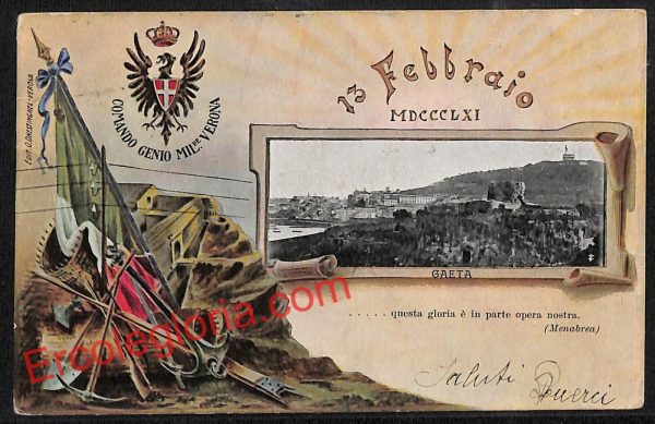 ag5806- CARTOLINA D'EPOCA - Latina Provincia - Gaeta