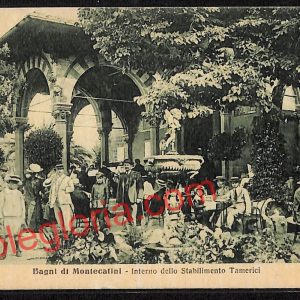 ag6484 - CARTOLINA D'EPOCA - Lucca Provincia - Bagni di Montecatini