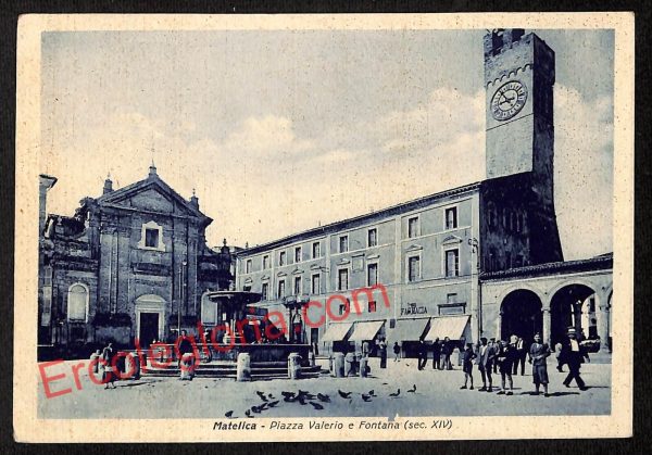 ag7578 - CARTOLINA D'EPOCA - Macerata Provincia - Matelica