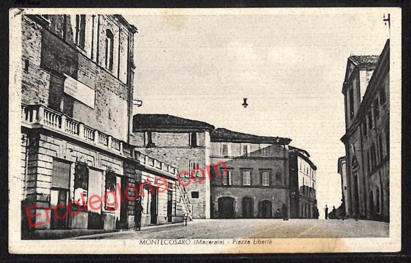 ag7580 - CARTOLINA D'EPOCA - Macerata Provincia - Montecosaro
