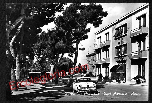 ag7582 - CARTOLINA D'EPOCA - Macerata Provincia - Porto Recanati