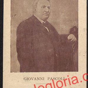ah6557 - CARTOLINE  D'EPOCA - Urbino Città - Giovanni Pascoli