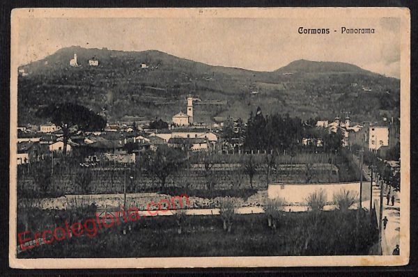 ag1850 - CARTOLINA D'EPOCA - Gorizia Provincia - Cormons   1916