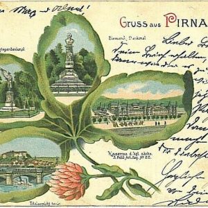 18115 - Ansichtskarten VINTAGE POSTCARD - Deutschland GERMANY - Gruss Aus PIRNA