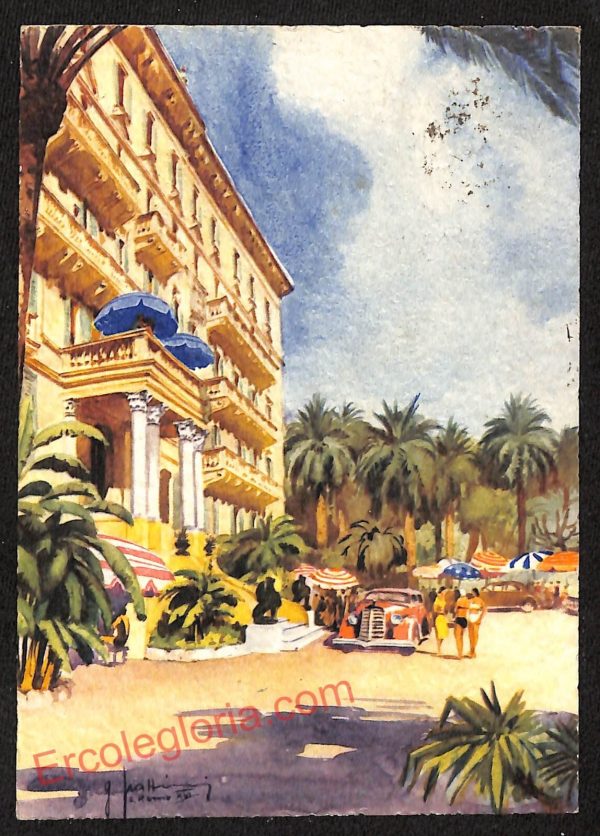 ag4900 - CARTOLINA D'EPOCA - Imperia Provincia - Sanremo
