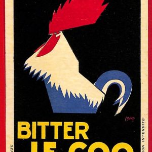 P0754 - CARTOLINA D'EPOCA - Pubblicitaria BITTER Le Coq  - Illustrata NIZZOLI