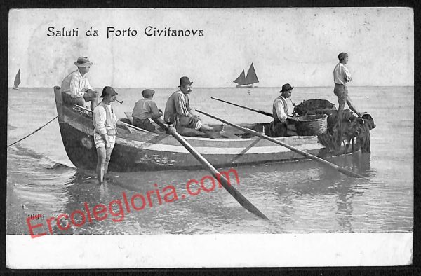 ag7593 - CARTOLINA D'EPOCA - Macerata Provincia - Civitanova