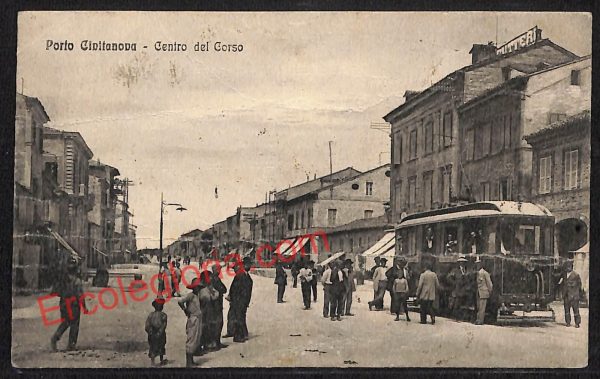 ag7595 - CARTOLINA D'EPOCA - Macerata Provincia - Civitanova