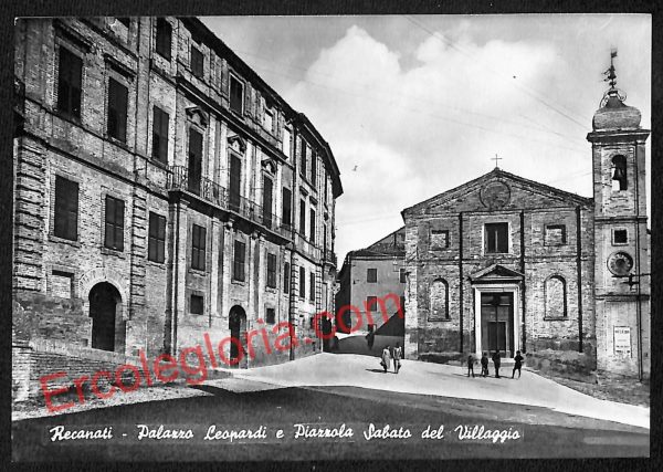 ag7601 - CARTOLINA D'EPOCA - Macerata Provincia - Recanati