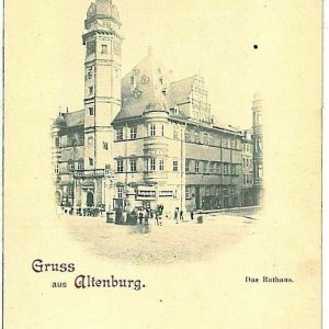 18130 - Ansichtskarten VINTAGE POSTCARD - Deutschland GERMANY - Gruss ALTENBURG