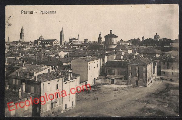 ah5457 - CARTOLINA D'EPOCA - Parma Città - Panorama