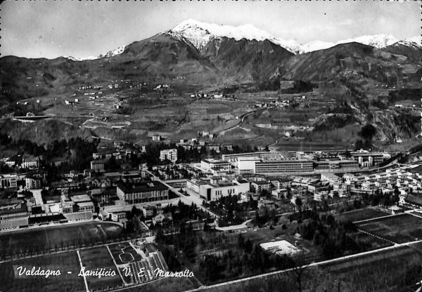 ab4181 -  CARTOLINA  D'EPOCA - Vicenza  Provincia  -  Valdagno