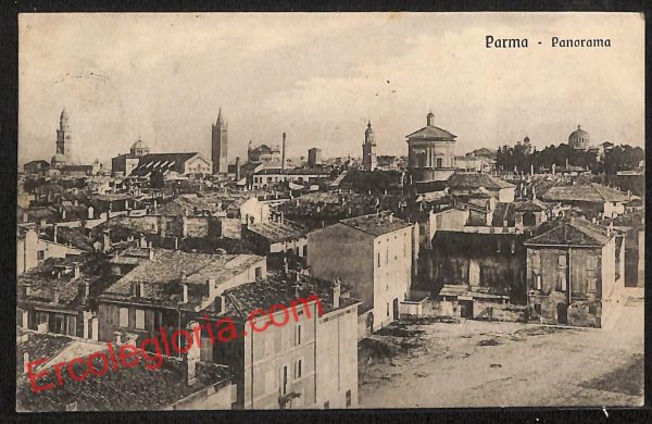 ah5462 - CARTOLINA D'EPOCA - Parma Città - Panorama