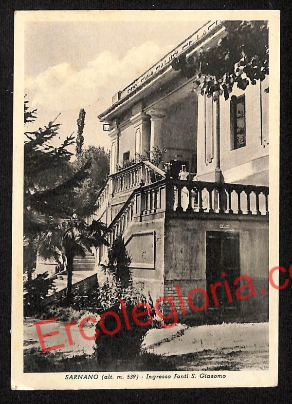 ag7612 - CARTOLINA D'EPOCA - Macerata Provincia - Sarnano