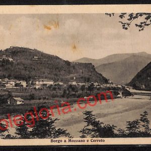 ag6491 - CARTOLINA D'EPOCA - Lucca Provincia - Borgo a Mazzano