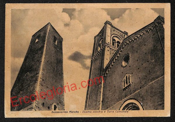 ag7614 - CARTOLINA D'EPOCA - Macerata Provincia - San Severino Marche