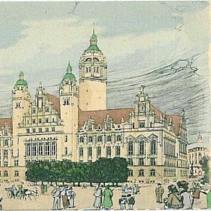 18124 - Ansichtskarten VINTAGE POSTCARD - Deutschland GERMANY -  LEIPZIG