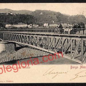 ag6497 - CARTOLINA D'EPOCA - Lucca Provincia - Borgo a Mazzano