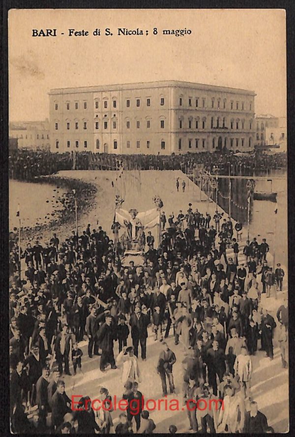 ae0830 - CARTOLINA  D'EPOCA - Bari Città - Feste di S. Nicola