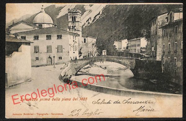 ag7620 - CARTOLINA D'EPOCA - Macerata Provincia - Seravezza