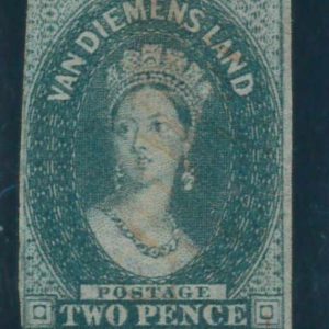 P2972 E - TASMANIATIT SG NR. 34 , PEN REMOOVED , NICE