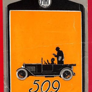 P0762 - CARTOLINA D'EPOCA  -  Milano FIAT 509 - illustrata RAPPINI