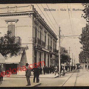 ag8529 - CARTOLINA D'EPOCA - Messina Città - Viale San Martino