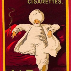 P0763 - CARTOLINA D'EPOCA  - JOB Papier a cigarettes - illustrata CAPPIELLO