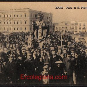 ae0831 - CARTOLINA  D'EPOCA - Bari Città - Feste di S. Nicola