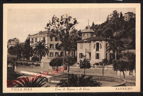 ag4909 - CARTOLINA D'EPOCA - Imperia Provincia - Sanremo