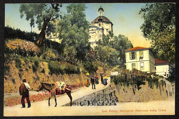 ag4910 - CARTOLINA D'EPOCA - Imperia Provincia - Sanremo