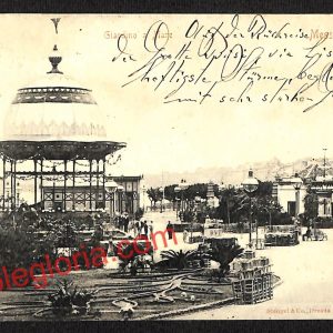 ag8531 - CARTOLINA D'EPOCA - Messina Città - Giardino a Mare