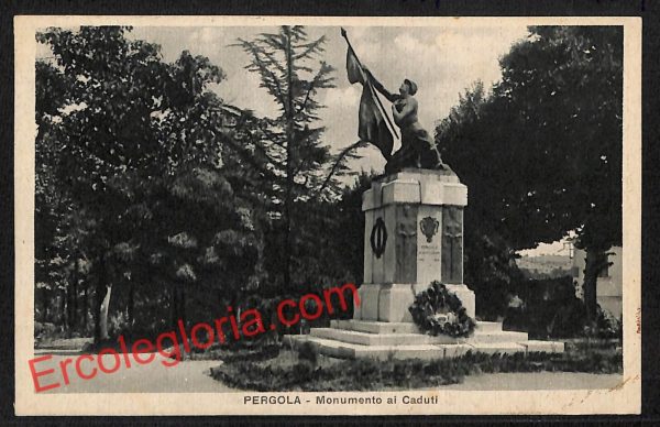 ah6573 - CARTOLINE  D'EPOCA - Pesaro e Urbino Provincia - Pergola