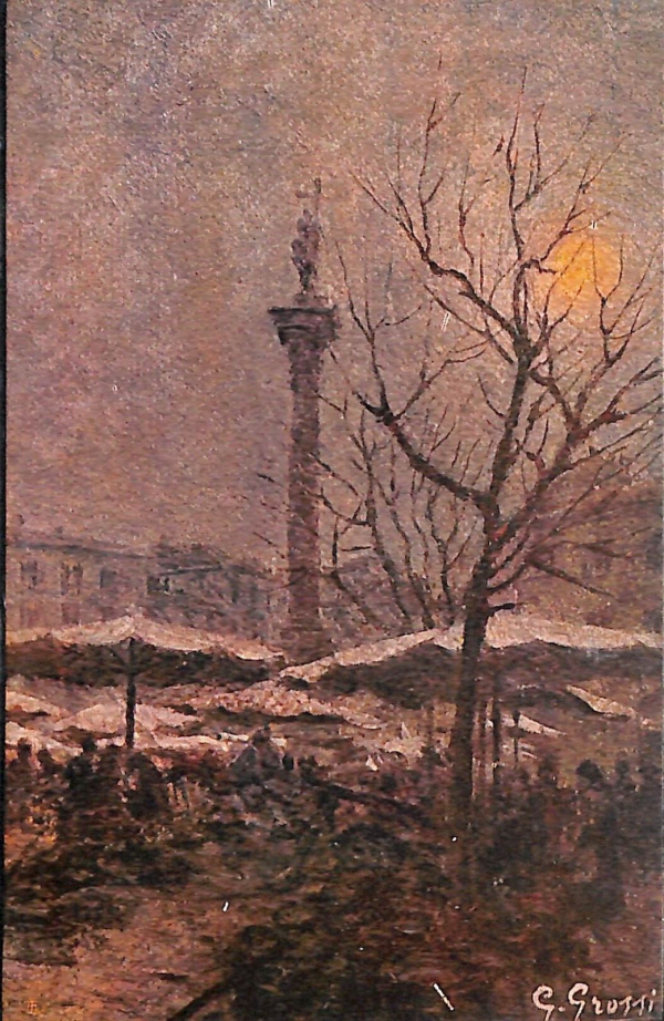 ac3802 - CARTOLINA  D'EPOCA - Milano Città - Giannino Grossi
