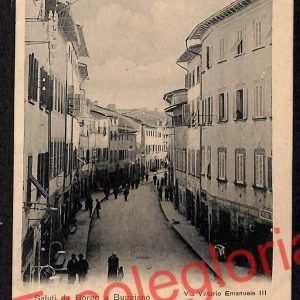 ag6500 - CARTOLINA D'EPOCA - Lucca Provincia - Borgo a Buggiano
