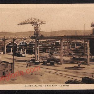 ag1880 - CARTOLINA D'EPOCA - Gorizia Provincia - Monfalcone