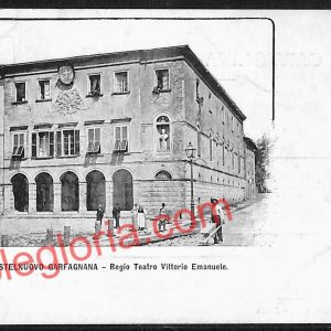 ag6505 - CARTOLINA D'EPOCA - Lucca Provincia - Castelnuovo di Garfagnana